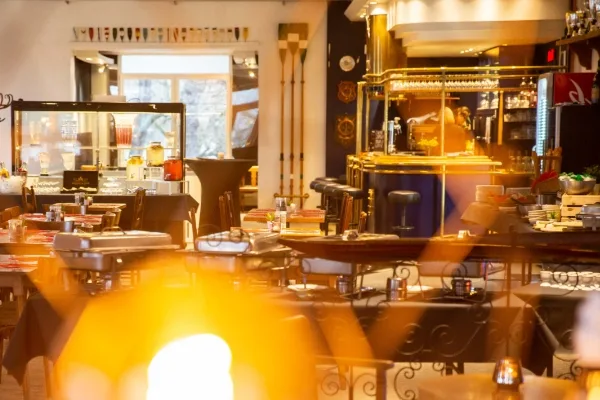 La salle du restaurant
